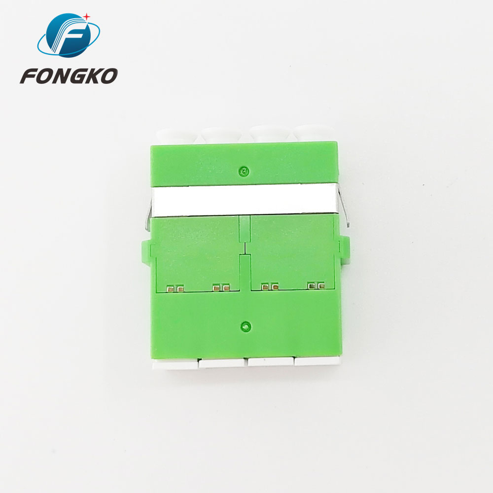 SM APC Optical Fiber Cable Adapter Lc Connector Adapter With 4 Head