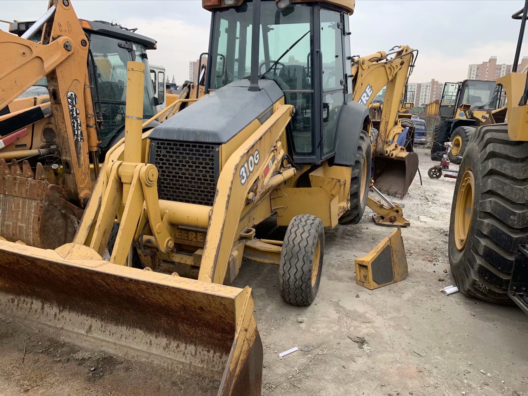 Original USA Used John Deere 310G Backhoe Loader In Good Condition/Second Hand John Deere Backhoe Loader