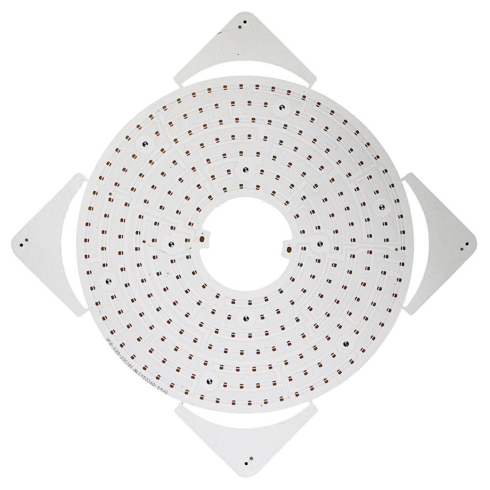 Single Sided ROHS 12V LED Light Circuit Board SMT Aluminum Base