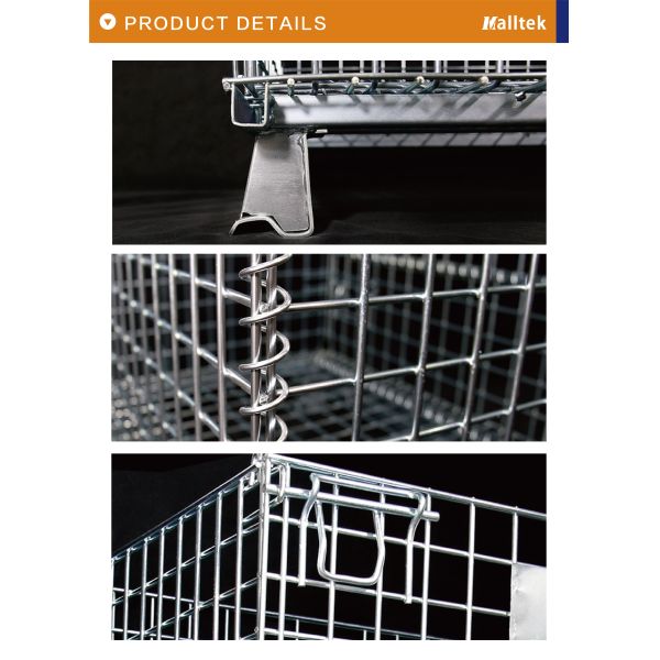 Wire Mesh Cage for Storage Container