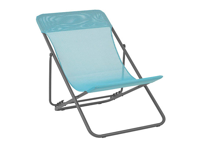 Multicolor Swing Camping Foldable Chair Three Position Patio Folding Sling Chair