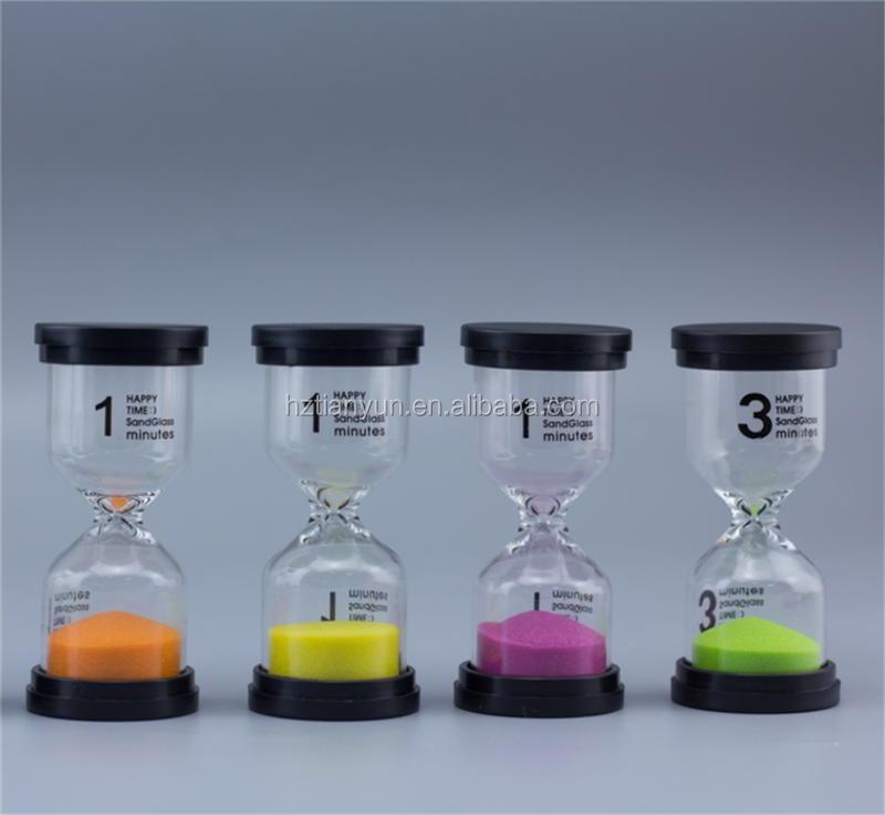 Custom Hourglass Sand Timer 1 Minute - 30 Minutes 6 Pcs Sand Timer Hourglass Set