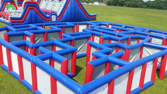 Customized Inflatable Obstacle Course Inflatable Maze Games Inflatable Labyrinth