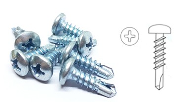Galvanized SS304 M2 HDG Hex Head Self Drilling Tapping Fasteners