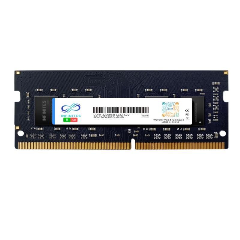 DDR4 260pin 16GB 3200MHz SODIMM PC-25600 1.2V Non Ecc Gen 4 Memory Consumer Garde Memory Module
