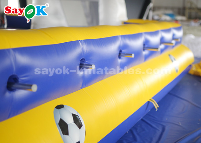 Giant Inflatable Football 8*5m PVC Tarpaulin Inflatable Sports Games Inflatable Football Pitch
