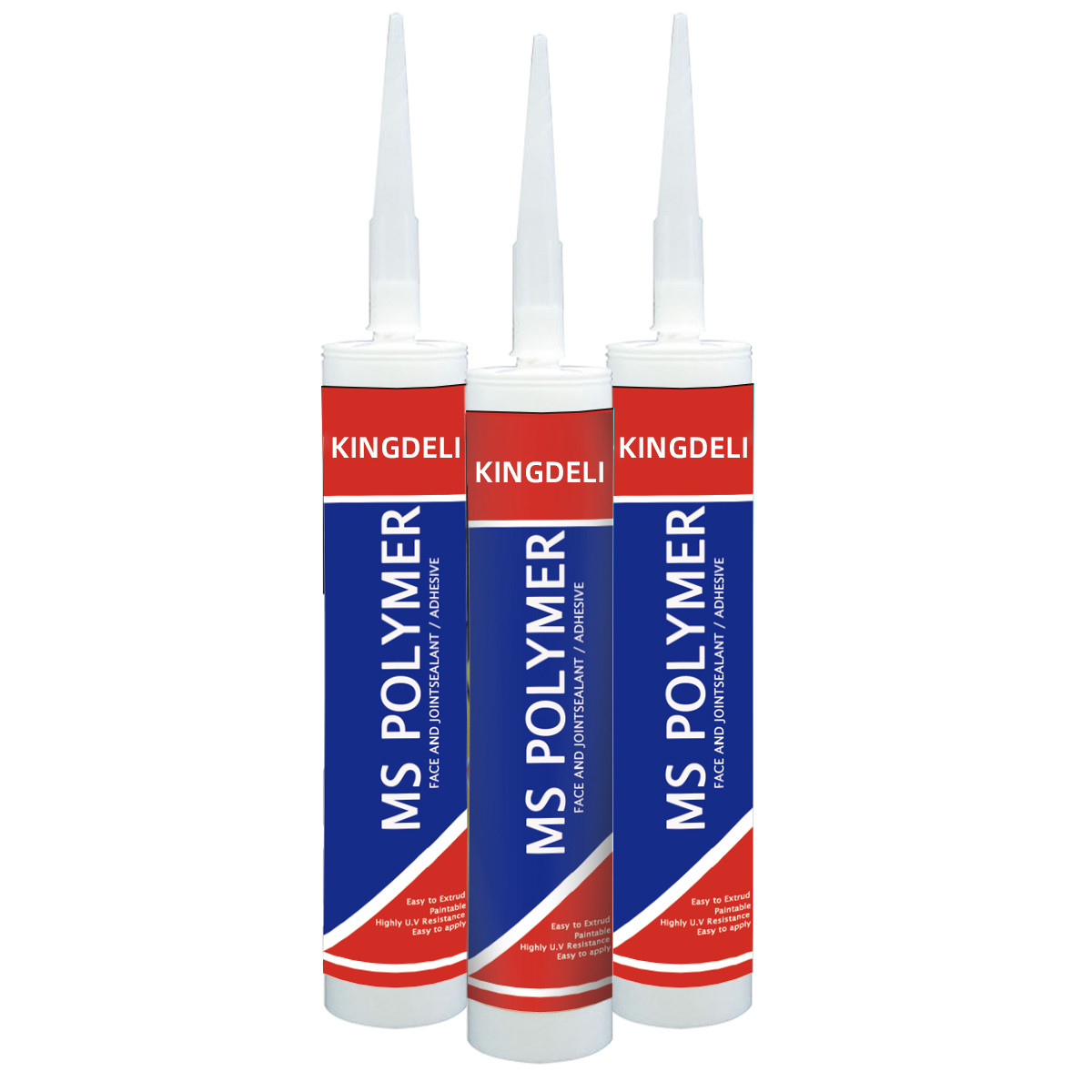 Construction Odorless Acetic Silicone Sealant , Non Toxic MS Polymer Glue