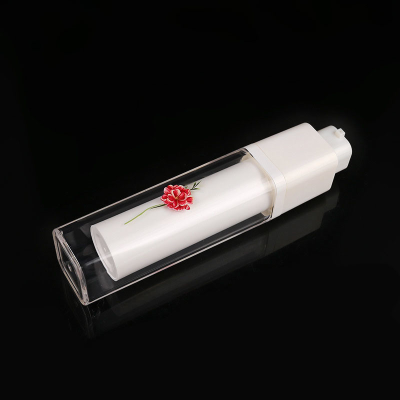 15ml 30ml 50ml Airless Facial Care empty lotion bottles with pump