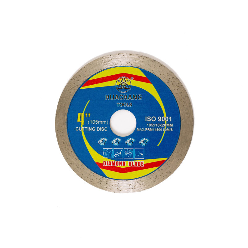 Hot Press 4inch 105*1.8/1.2*10*8*20mm Diamond Tile Saw Blades For General Purpose ,Ceramic , Marble And Concrete