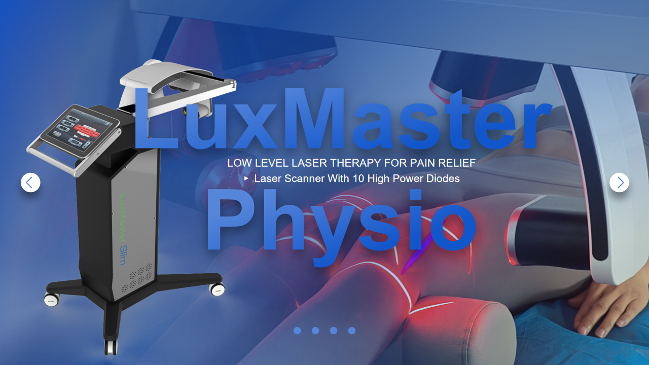 Cold Laser Physiotherapy Machine 100 Degree Angle Adjustable Wings