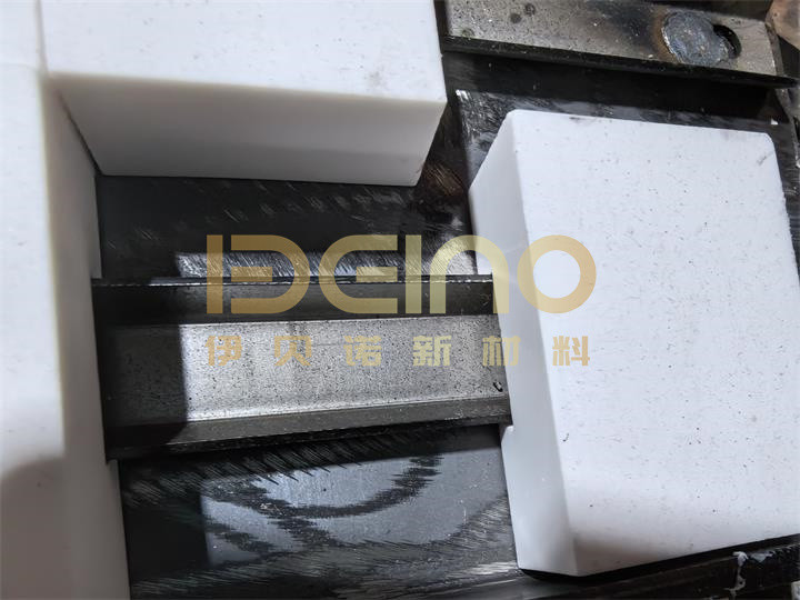 Wear resistant ceramics used in fan impeller Dovetail slot type wear-resistant ceramic plate for fan impeller