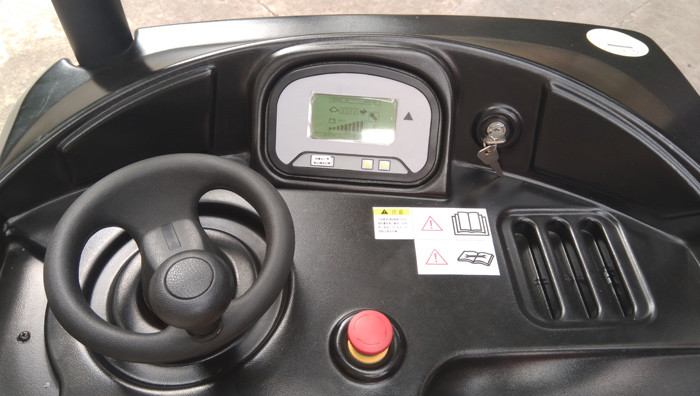 AC Motor Double Reach Forklift Reach Distance 1200mm Good Turning Performance
