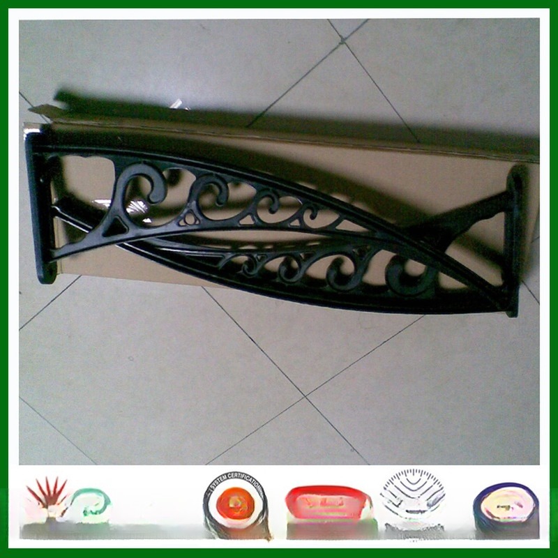 600mm Polycarbonate Awning Canopy Window With Plastic Bracket