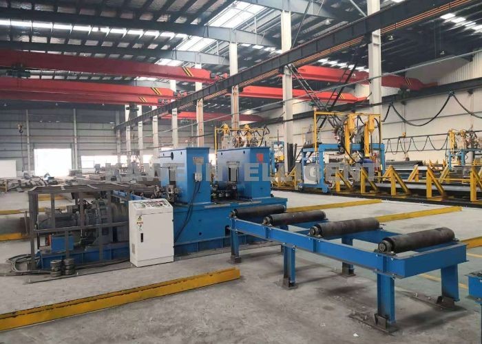 Automatic Hydraulic H Beam Straightening Machine Down Force Q345