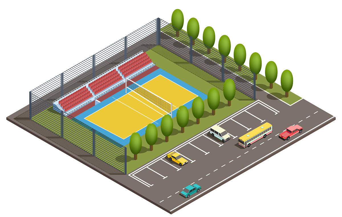 Shockproof 4mm Polyurethane Flooring System For Basketball Court