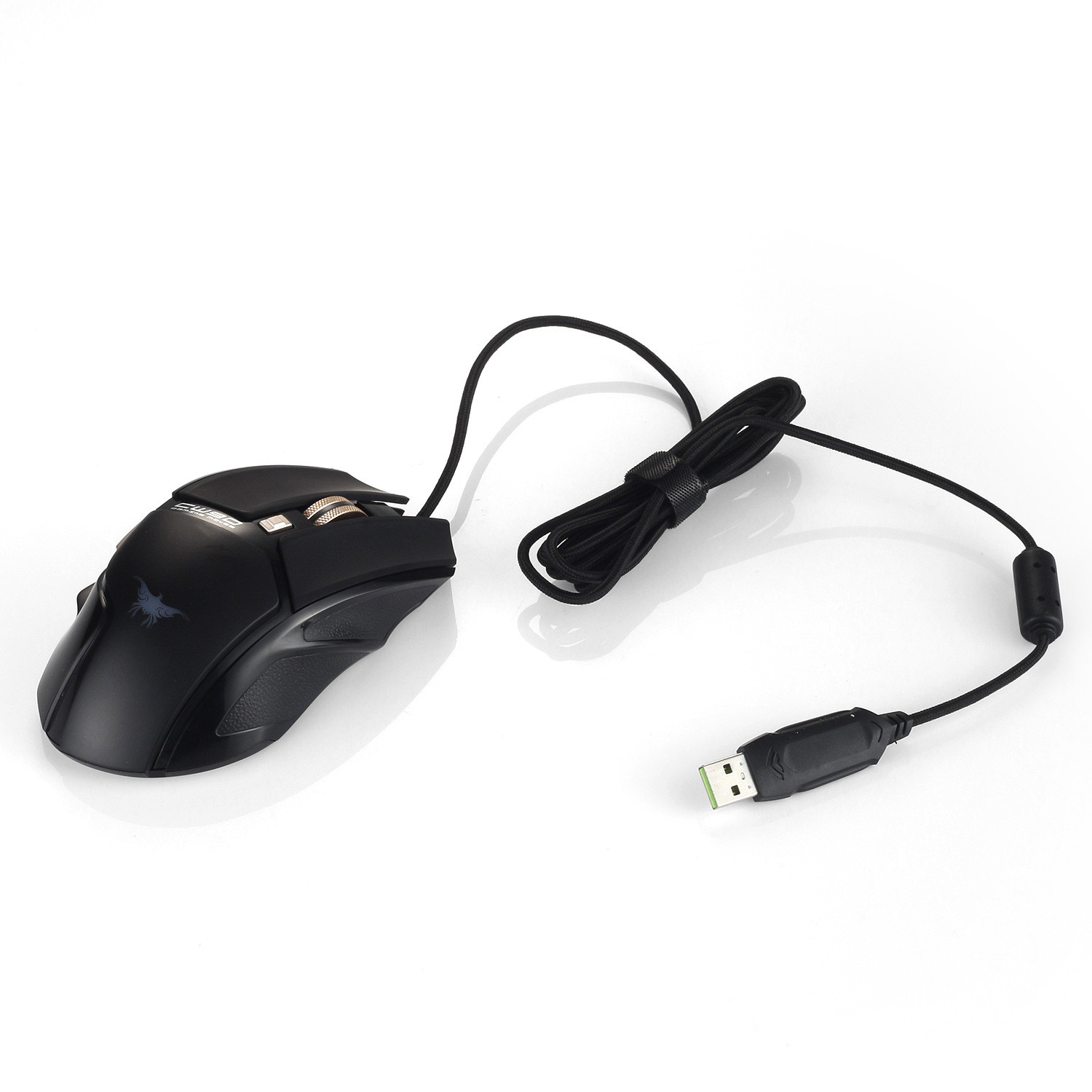 RGB Optical Wired 3V 500Hz 25uA Ergonomic Gaming Mouse