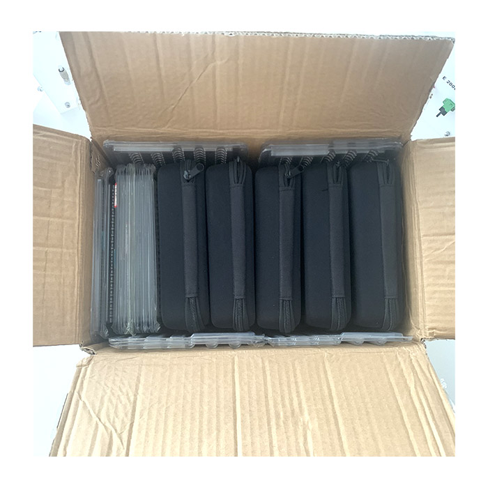 FTTH Portable Fiber Optic Inspection Microscope 3.5" TFT-LCD Video 180mm x 98mm Size