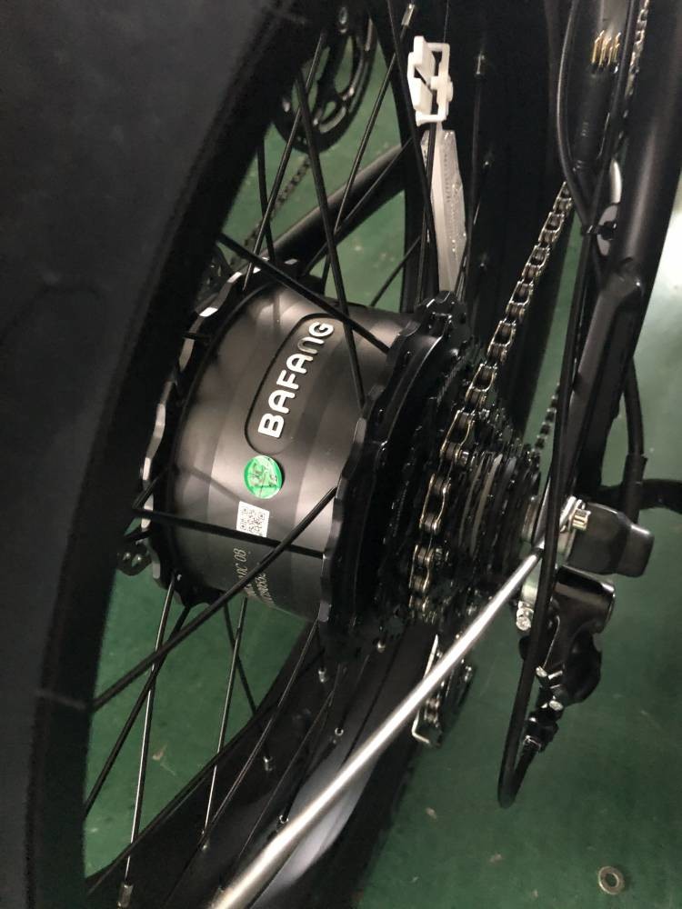 20" Fat Tire Electric Bike Beach Cruiser Snow Aluminum 36v 10ah 350w 8FUN Brushless