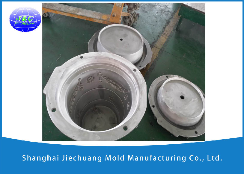 Accurate Die Casting Aluminum Rotational Molds CNC Processed For Plastic Products