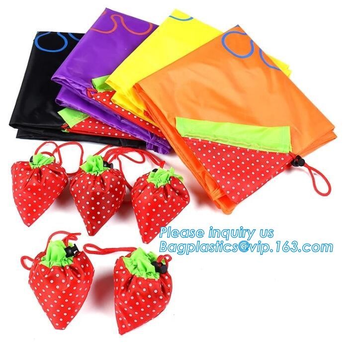 Promotion Custom Eco Friendly Sublimation Polyester Folding Shopping Bag,Promotional Sports Gym Sack Polyester Drawstrin