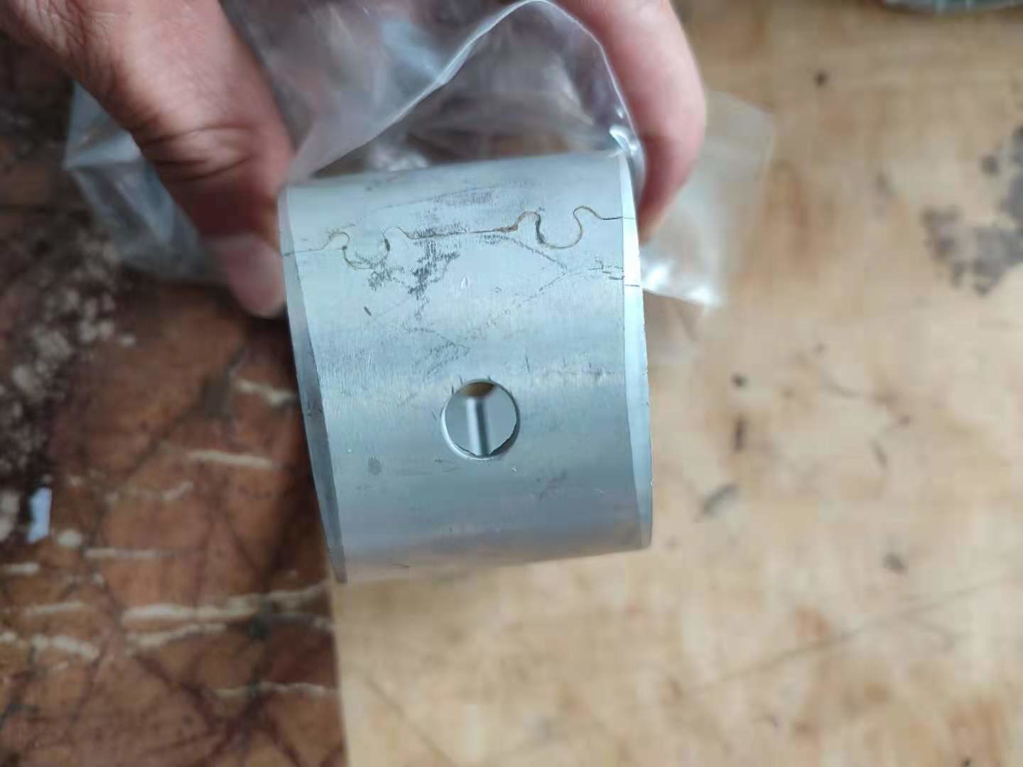 6d140 Komatsu Excavator Engine Parts Con Rod Bushing 6211-31-3130 52x57x38/56.5