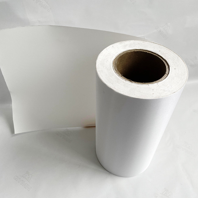 Hot Melt Glue Self Adhesive Paper Label With White Silicon Liner