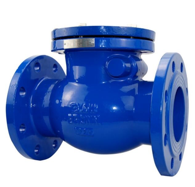 GGG 40.3 Ductile Iron Ball Check Valve With Two Flanged Pieces