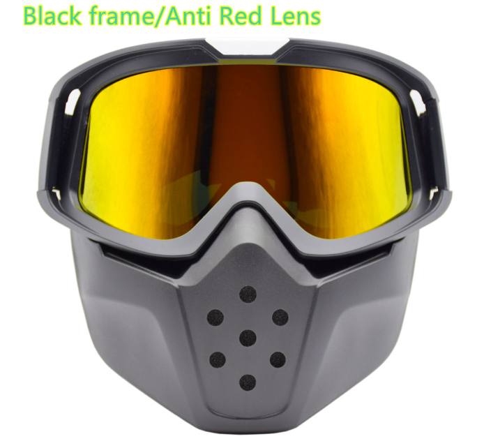 Full Face Construction Safety Glasses , Prescription PPE Glasses ABS Raw Frame