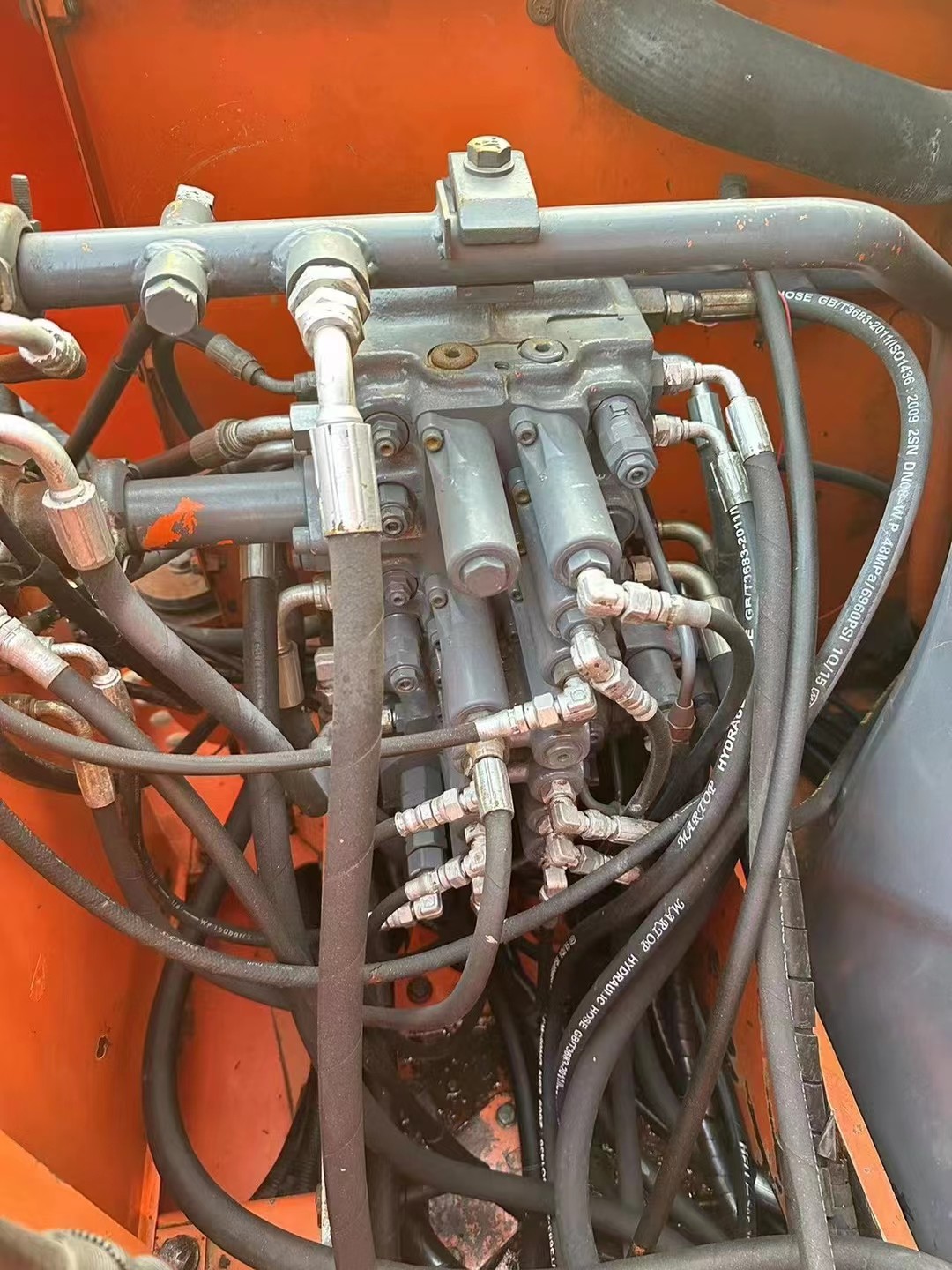 ZX60 Hydraulic Used Hitachi Excavator Easy Operate 6000KG