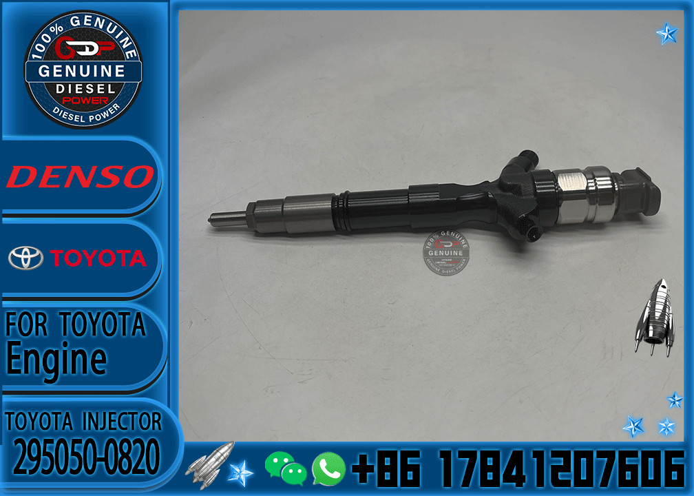 diesel fuel injector nozzle testing 295050-0820 295050-0821 295050-0822 295050 0820 2950500820 for Toyota Dyna 1KD-FTV