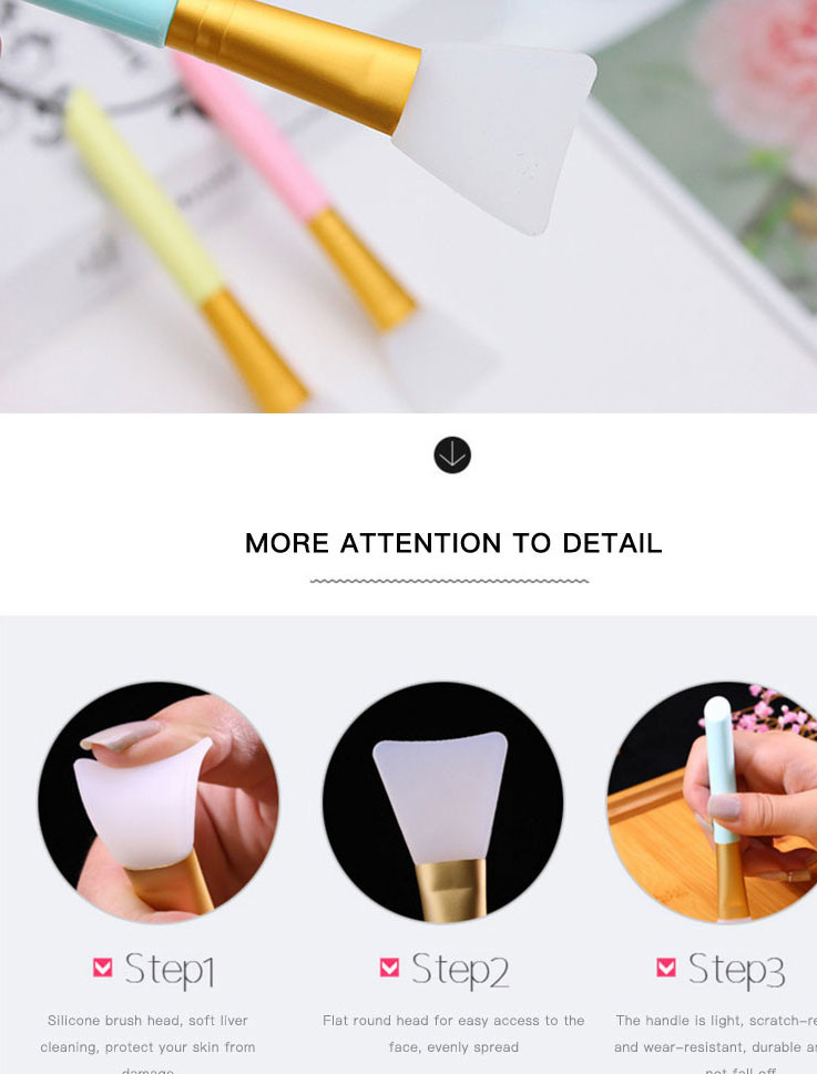 Fashion Portable Facial mask Makeup Brush Cosmetics Brush Tool Makeup Set Magical Beauty Brush Luxury Cosmetics