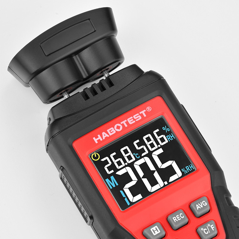 99.9%RH Digital Wood Moisture Meter , HT632 Humidity Moisture Meter