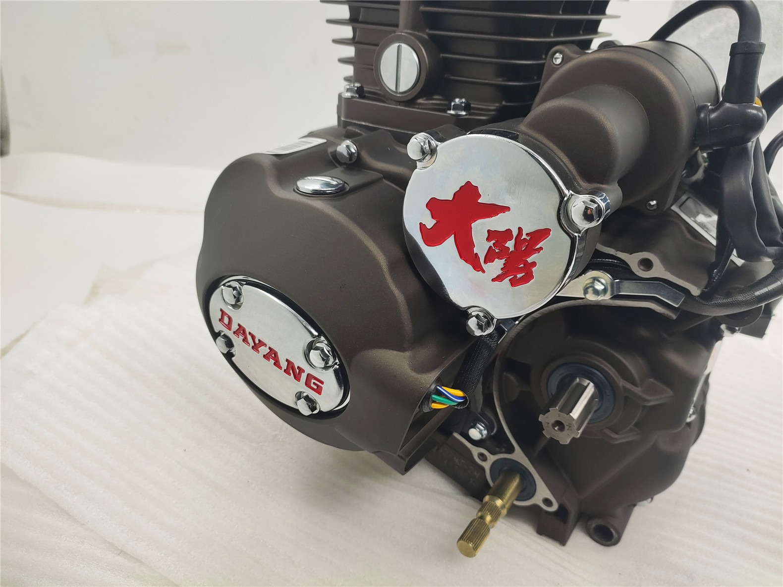 Electric / Kick 150cc DAYANG Motorcycle Engine Assembly Single Cylinder Four Stroke Style