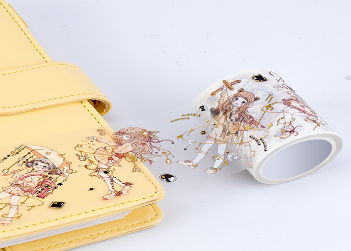 Custom Design Own Waterproof Washi Tape Printed Silver Or Gold Foil Washi Tape