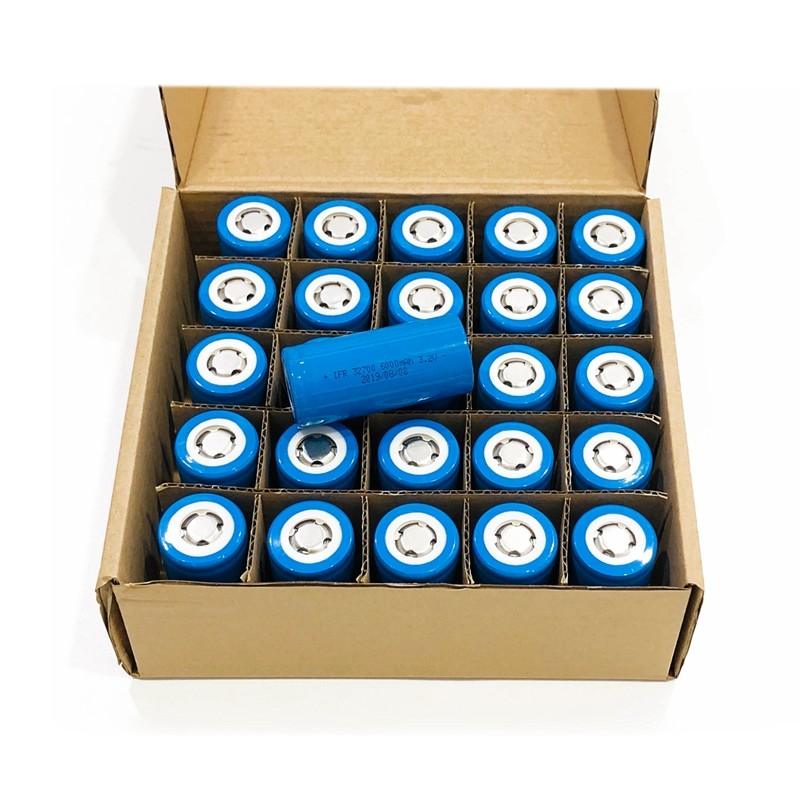 3.2V 6000mAh 32700 32650 LiFePO4 Battery Lithium Iron Phosphate LFP