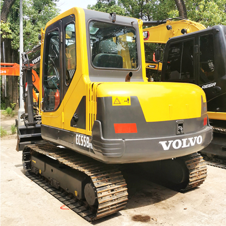 38.8KW 2020 Year Good Condition Direct Injection Engine 5 Ton Mini Volvo EC55 in Korea