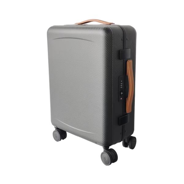 Customized Carry-On Suitcase with TSA Lock Spinner Wheels One-Piece Molded Carbon Fiber Luggage Luxury Hard Shell Luggage