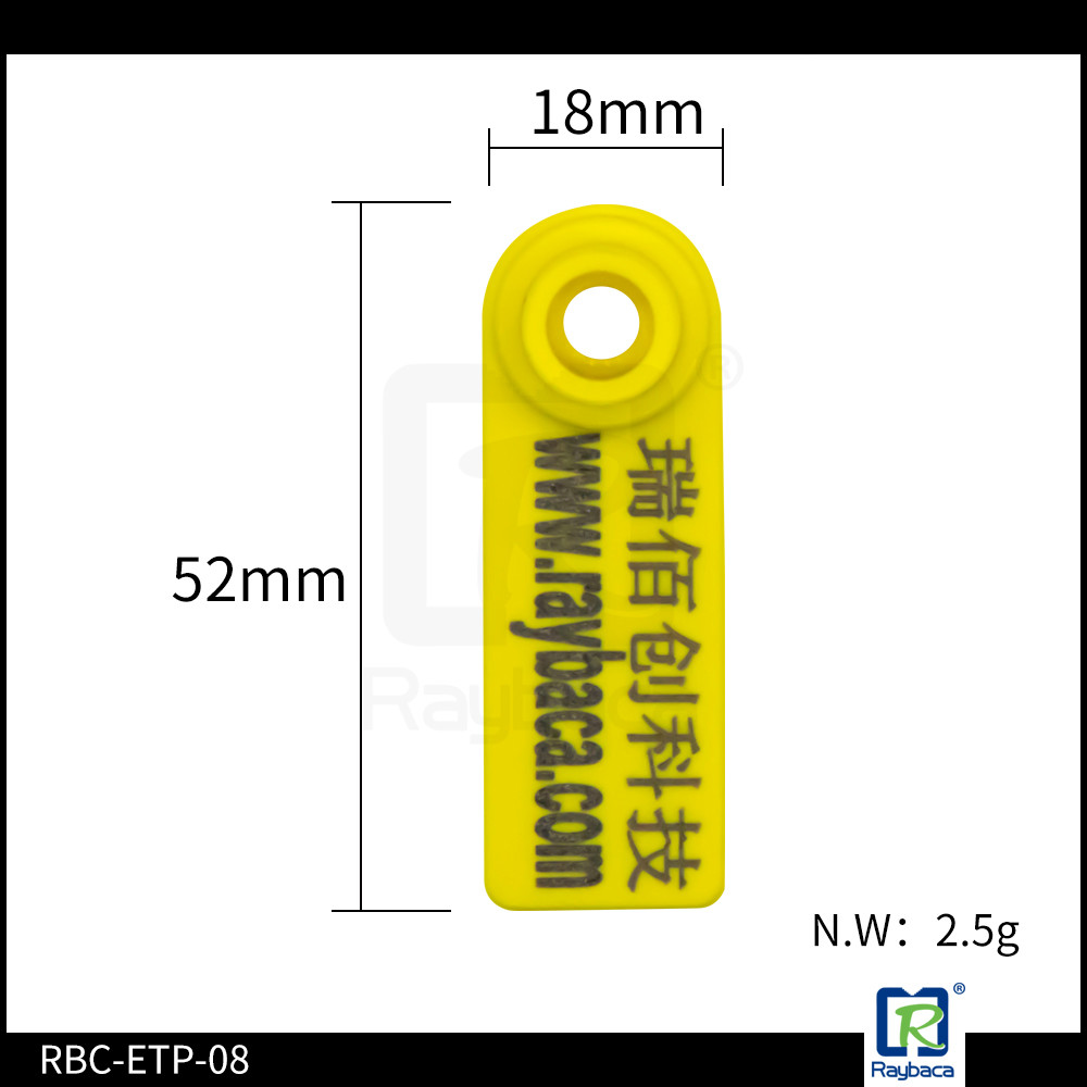 ICAR Standard Sheep Ear Tags Anti - Animal Bite Structure No Toxic