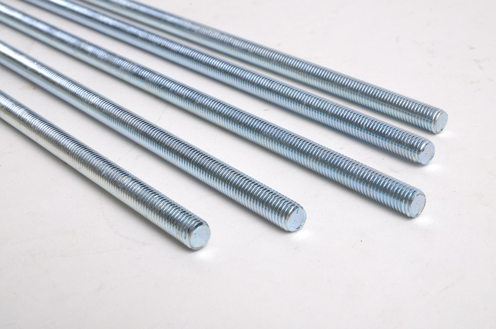 Zinc Plated Carbon Steel 1m All Threaded Rod DIN975 M20 Class 4.8