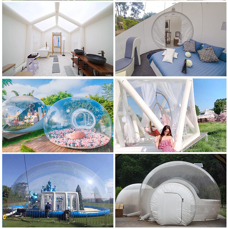 2023 well received transparent material customized size Bubble tent