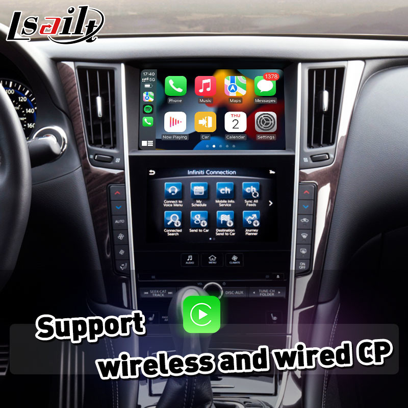Lsailt CP + AA OEM Integration Carplay Interface for 2020-2023 Infiniti Q50
