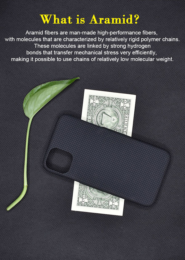 Aerospace Grade Aramid Fiber Phone Case For iPhone 11 Pro Max