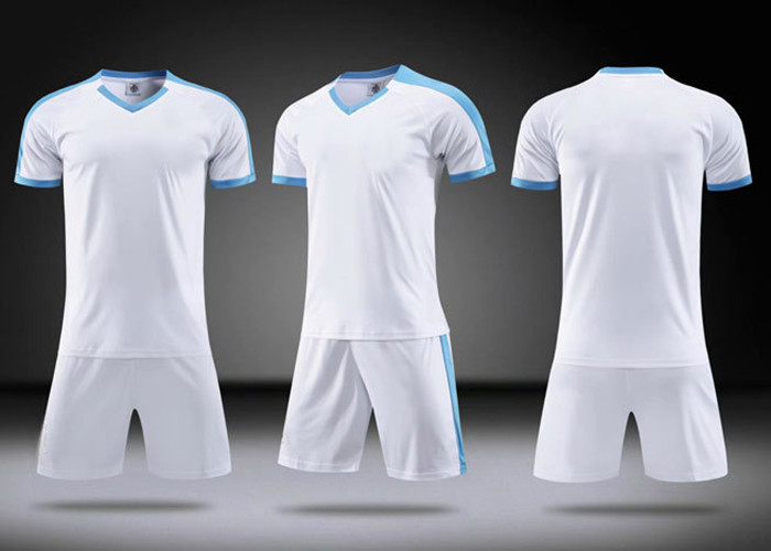New fashion breathable dri fit sublimation custom design soccer jersey football uniform set
