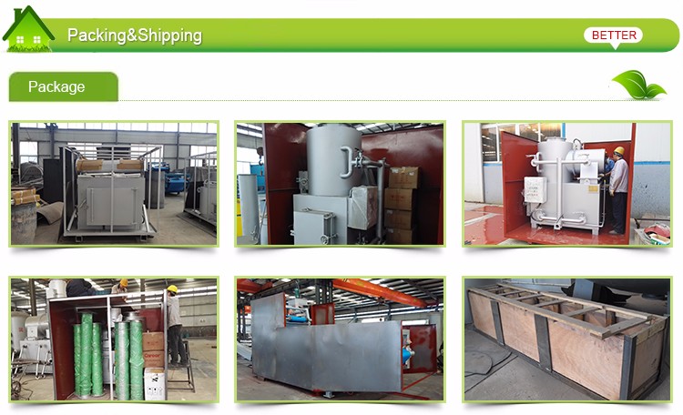 750L/H Hospital Waste Incinerator for Customers' Waste Incineration Solutions