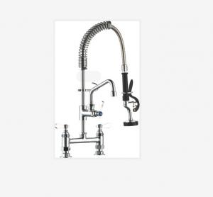 China Mini Deck Mounted Pre Rinse Tap For Commercial Kitchen on sale