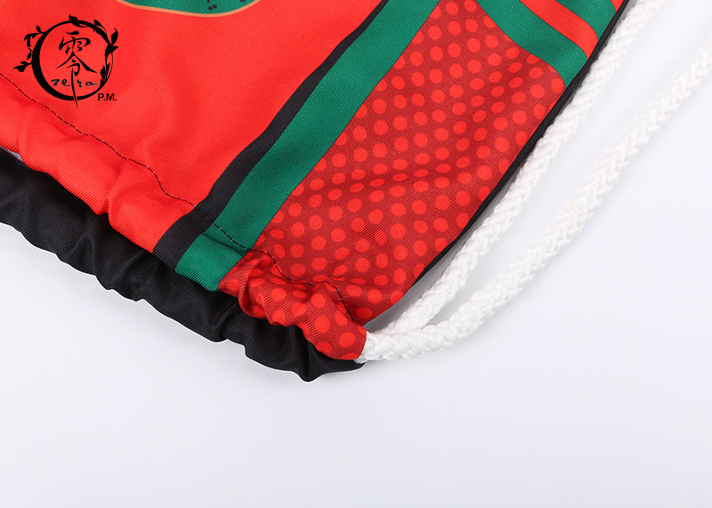 FIFA Morroco Waterproof Patterned Gym Bag , World Cup Yoga Nylon String Bag