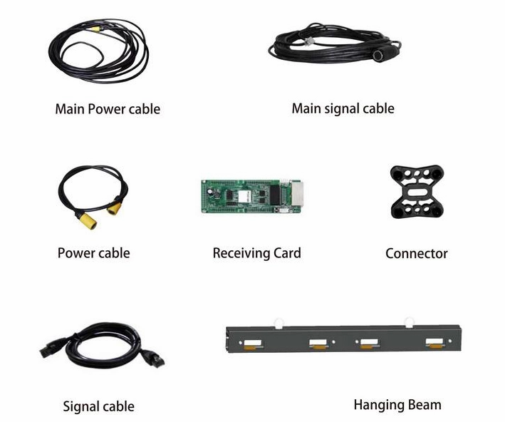 Customized Size High Brightness P6 Outdoor Facade LED Screen With Mean Well Power Supply
