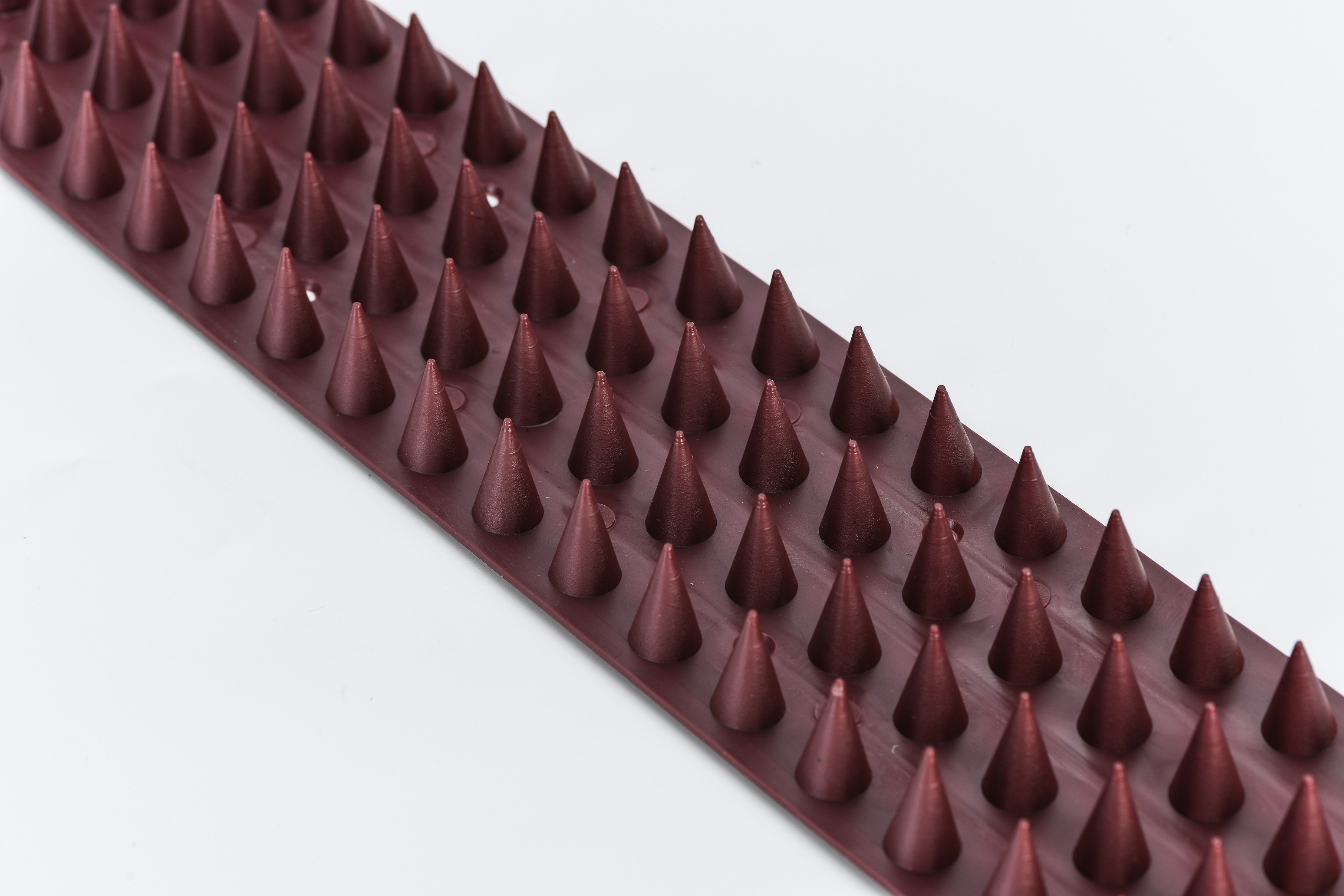Plastic Transparent Base Stainless Bird Spikes Pest Type Birds Long-Lasting Repellent