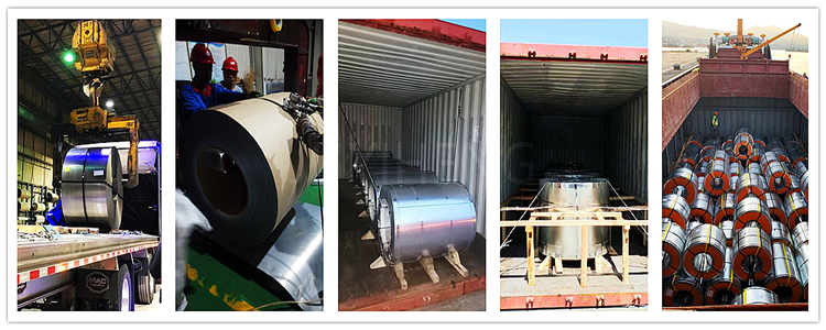 Zinc Coating GI Steel Coils ASTM A653 Galvanized Iron Coil SPCC