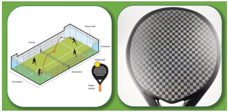 Water Mark Beach Tennis Racquet 18k PU Pelota De Paddle